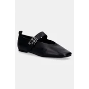 Tommy Jeans balerinke usnjene TJW BALLERINA BUCKLE