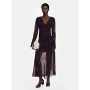 Desigual Cocktail obleka Ratan 25WWVW24 Bordo rdeča Regular Fit