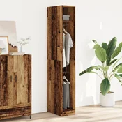 Vidaxl Garderobna omara starinski les 30x50x200 cm inženirski les