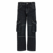 Original Marines hlače denim DH DEA2519B F siva 128