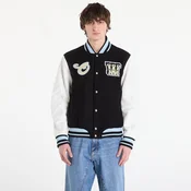 Jakna Off-White Star Logo Lea Wool Varsity Jacket Black M