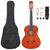 8-dijelni set klasicne gitare za pocetnike 3/4 36 