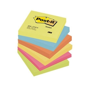 3M samolepilni lističi mavrični Post-it (paket/654TFEN)