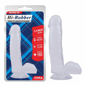 DILDO Chisa Hi-Rubber Clear 7