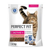 Perfect Fit Active 1+ s govedinom - 5 x 1,4 kg