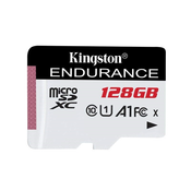 KINGSTON MicroSDXC 128GB Class 10 U1 UHS-I, 95MB, s-45MB, s, SDCE, 128GB
