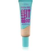 Rimmel Kind & Free Blur It Out Mattifying Skin Tint puder mastna koža 30 ml Odtenek 001 fair porcelain