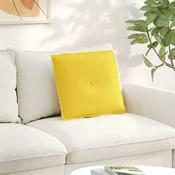 Jastuk za leda Svijetlo žuta 50 x 19 x 45 cm tkanina
