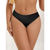 SuperLove Sexy Elastic Low Waist Seamless Panty 5263 Black L