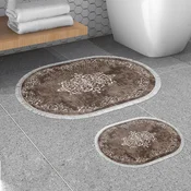 Lessentiel Maison Set 2 prostirke za kupatilo Braon