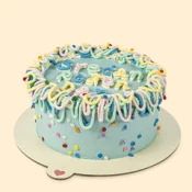 Rodendanska mini poklon torta -
