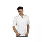 AZZURO II MUŠKA POLO MAJICA BELA S
