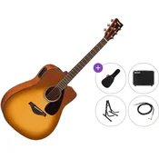 Yamaha FGX800C Premium SET Sand Burst Elektroakustična dreadnought