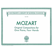 MOZART:ORIGINAL COMPOSITIONS FOR ONE PIANO, FOUR(4) HANDS
