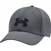 Under Armour Mens UA Blitzing Adjustable Hat Pitch Gray/Black