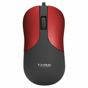 Žičani miš, Marvo DMS002RD, crno-crveni, optički, 1200DPI