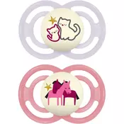 MAM Perfect Night 6m+ duda Purple/ Pink 2 kos