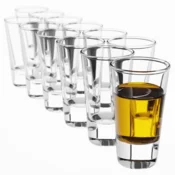 KADAX kozarci za vodko 28 ml komplet kozarcev za žganje likerja in kozarcev za liker 12 kosov, (5000351643)