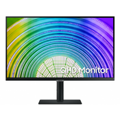 Monitor SAMSUNG LS27A600UUUXEN 27/IPS/2560x1440/75Hz/5msGtG/HDMI,DP,USB,LAN/pivot,visina/crna