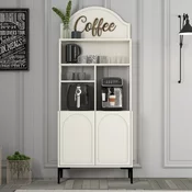 Hanah Home Kuhinjski ormar Lyon 80, Krem-crni
