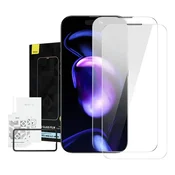 BASEUS Baseus Crystal kaljeno staklo otporno na prašinu 0,3 mm za iPhone 14 Pro Max (2 komada)