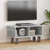 TV stalak Betonski sivi 68,5 x 35 x 35 cm Konstruirano drvo