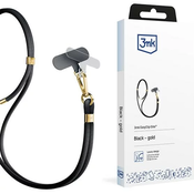 3MK EasyClip Elite Black (gold) Phone lanyard