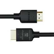 MediaRange HDMI v2.1 kabel z Ethernetom, 8K 60Hz, pozlačeni kontakti, 2M