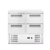 Hladilna miza z delovno ploščo iz nerjavnega jekla, Arktic, 112 L, 230 V/143 W, 700 x 900 x (V) 855 mm
