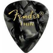 Fender 351 Shape Premium Pick Thin Black Moto
