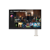 LG 32SQ780S-W računalni monitor 81,3 cm (32) 3840 x 2160 pikseli 4K Ultra HD Bijelo