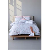 Komplet set posteljina Cotton 200x220cm Sakura Mavi - Francuski ležaj ( VLK000423-sakuramavi )