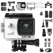 SJCAM SJ4000 WIFI ŠPORTNA KAMERA 2K/4K bela MENI PL ORG