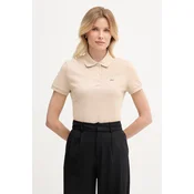 Lacoste polo ženska majica bombažna