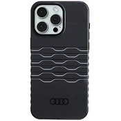 Audi IML MagSafe Case iPhone 15 Pro Max 6.7 black hardcase AU-IMLMIP15PM-A6/D3-BK (AU-IMLMIP15PM-A6/D3-BK)