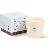 Paddywax Bistro Cappuccino dišeča sveča iz keramike 226 g
