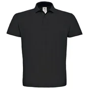 MAJICA KRATKI RUKAVI POLO B&C ID.001 180G CRNA M