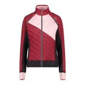 CMP WOMAN JACKET WITH DETACHABLE SLEEVES, ženska pohodna jakna, rdeča 30A2276