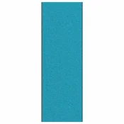 Vidaxl Doormat Cyan in črna 120 x 350 cm 100% poliamid