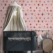 Tapeta pastelni etno vzorci - 147x270