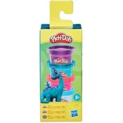 Set s masom za modeliranje Play-Doh - Mini Colour, dinosaur