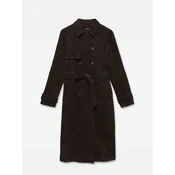 VERO MODA Prehoden plašč VMSavannah temno rjava