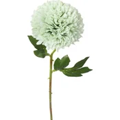 shumee Umetna roža - enojni zeleni česen, dolžine 52 cm