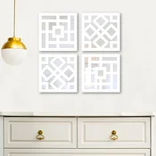 Wallity Set ogledala BYZ623284596, Beli