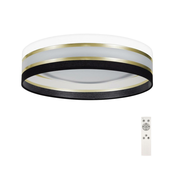 LED Prigušiva stropna svjetiljka SMART CORAL GOLD LED/24W/230V crna/bijela + DU