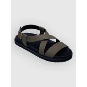 Roxy Zaho Crossed ženski sandali oil green