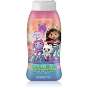 Gabbys Dollhouse Naturaverde Kids šampon in balzam za otroke 250 ml