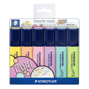 Staedtler textmarker, Vintage, 6/1 v PVC etuiju