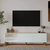HANAH HOME TV polica River White Sapphire Oak