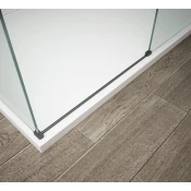 ESCA prelivna palica 1200 mm, črna mat - 120 cm - Polysan - 24 - 14